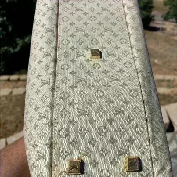 Louis Vuitton denim Josephine EUC in Olive Green “One of one. Will not relist.” - Picture 9 of 17